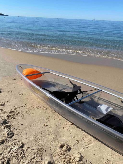 F2 Climatise A Golfe -Juan En Front De Mer Et Piscine 발로리스 외부 사진